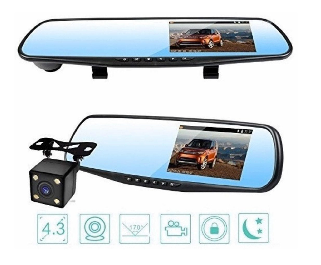 Retrovisor Doble Cámara