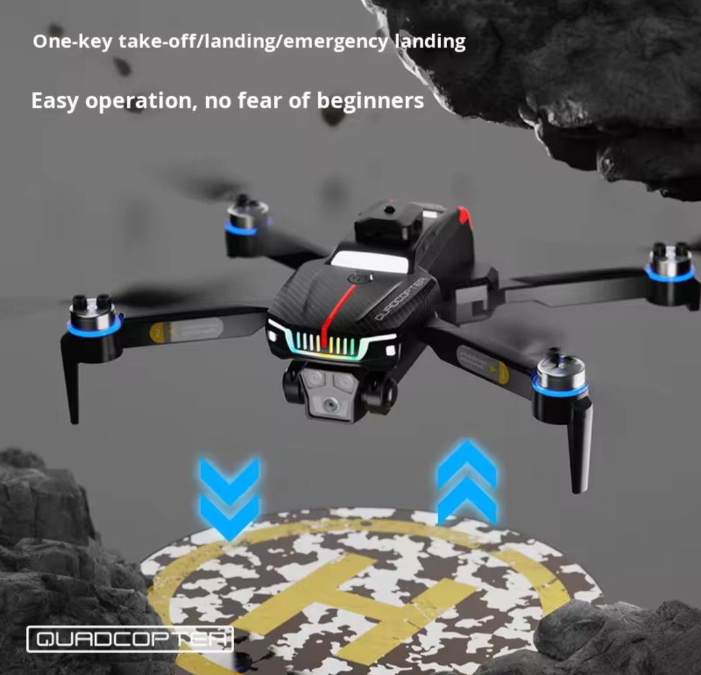 🚁 DRON PLEGABLE J6P RGB – CÁMARA HD