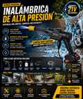 Hidrolavadora de doble batería dt-114