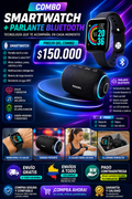 PARLANTE PHILIP ORIGINAL + SMART WATCH D