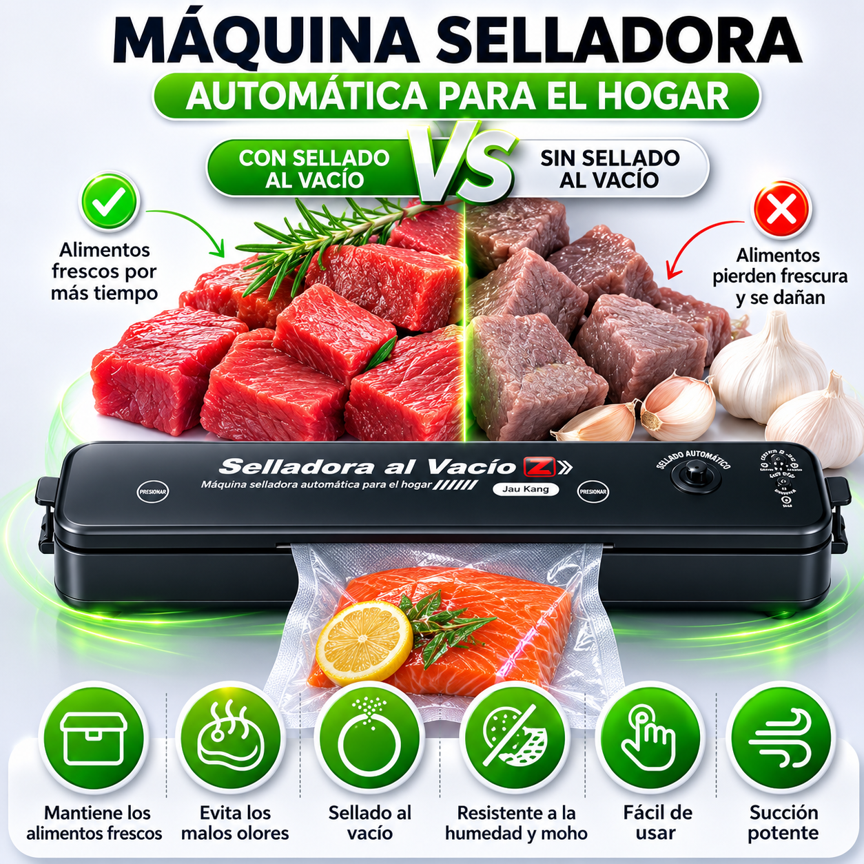 Maquina Selladora De Bolsas Al Vacio Emp