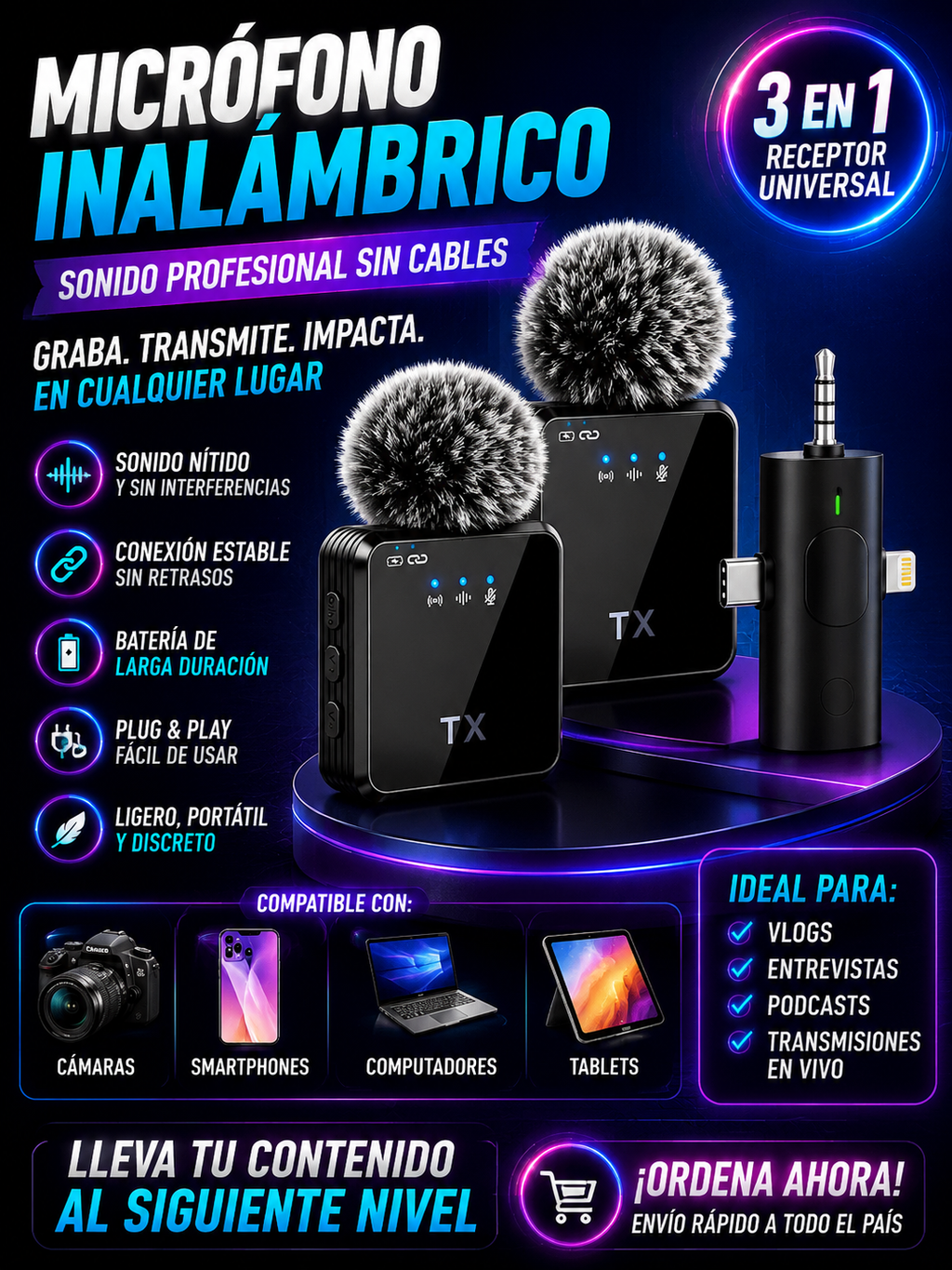 MICROFONOS INALAMBRICOS REF F11-2