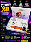 RELOJ Y AUDIFONOS COMBO X8