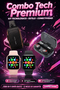 COMBO RELOJ T500+ CANGURO+AUDIFONOS M1