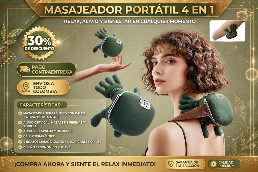 Masajeador de Cuello y Hombros Manitos